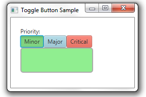 Toggle buttons styles with CSS