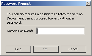 Password Prompt dialog box