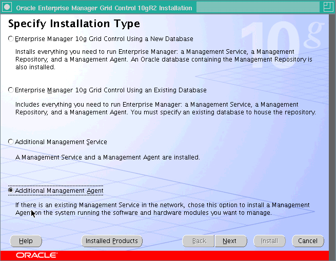 Specify Installation Type