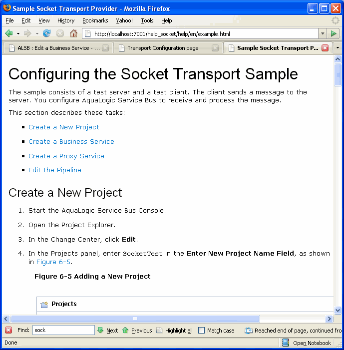 Custom transport help from the ALSB console