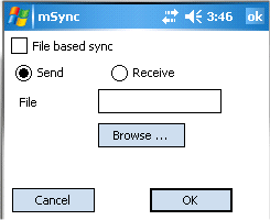 File sync options