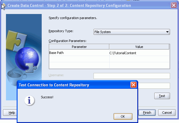 Test Connection to the File System