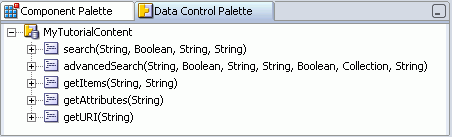 Data Control Palette - MyTutorialContent