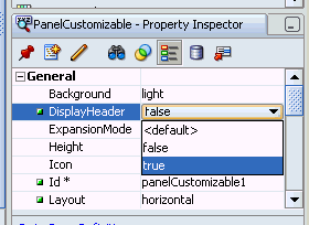 Changing DisplayHeader to true