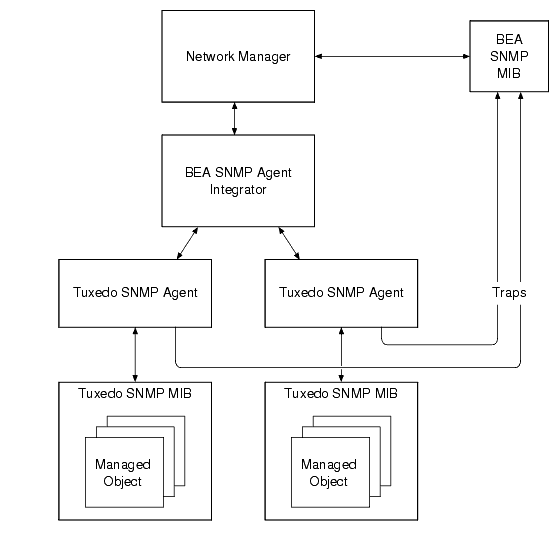 BEA SNMP Agent Components