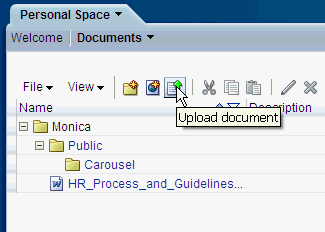 Upload document icon