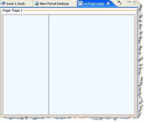 Page File Displayed in the Editor