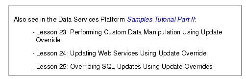 Data Service Properties