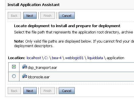 Install Application Assistant Dialog