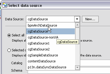 Selecting a Data Source