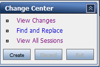 Manage Sessions Using Change Center