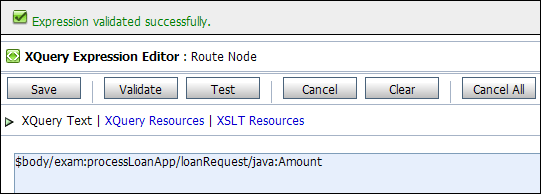 Validate Routing Expression