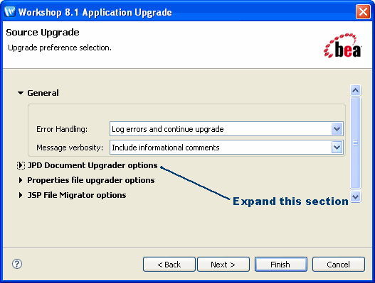 Workshop 8.1 Application Upgrade