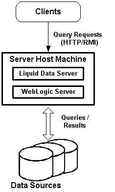 Liquid Data and WebLogic Platform Deployed on a Single Server