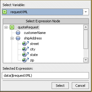 Select Expression Node