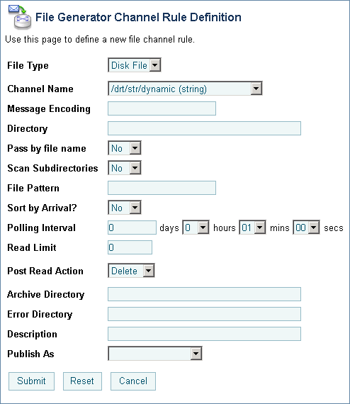 Channel Definition - File