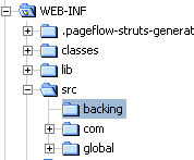 File Tree with backing Folder Added