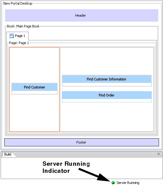 Server Running Indicator