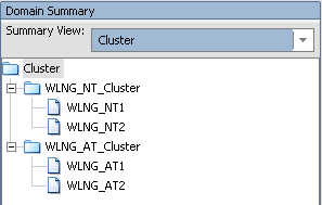 Initial server instances added to clusters