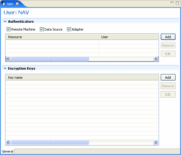 This image shows the User Editor