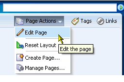 Edit Page command on the Page Actions menu