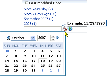 Select Date date picker