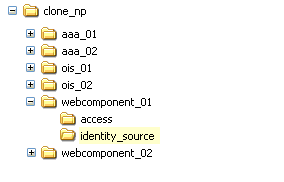 Source Creation for Cloned WebPass