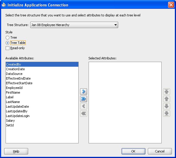 Initialize Applications Connection Window (3)