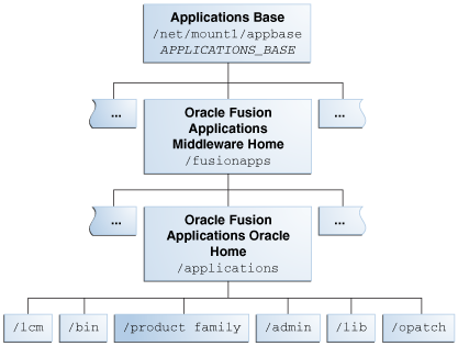 Apps Oracle Home: Described in surrounding text.