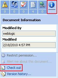 Checking Out a Checked In File