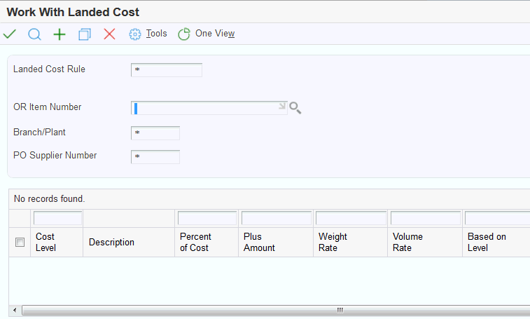 Landed Cost Calculation In Sap