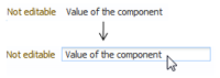input components can display as read-only