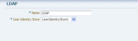 image:This screen shot shows an LDAP Authentication Module.