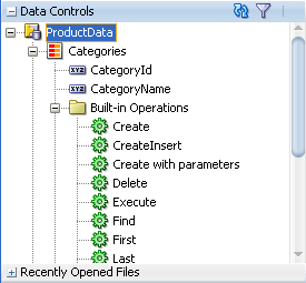 Data Controls panel