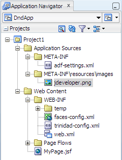 Application Navigator, image file