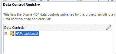 The Data Control Registry