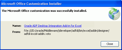 Customization installer