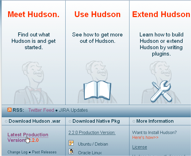 The Hudson internet site