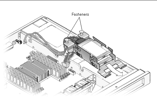 Figure showing how to install the dual-drive assembly.
