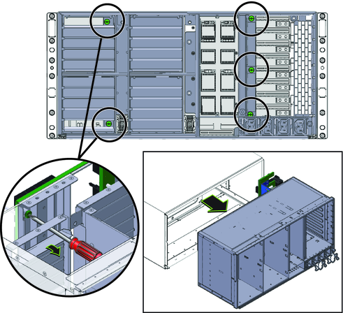 image:An illustration showing how to remove the SAM.