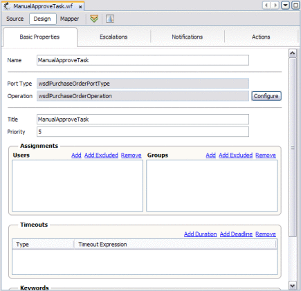 Figure shows the Task Definition Editor.