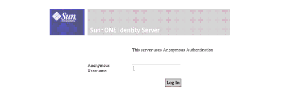 Anonymous Authentication Login Requirement Screen