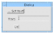 Screenshot of tutorial dynamic display.