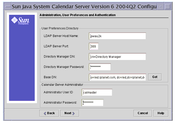 Calendar Server óĹûѡ֤