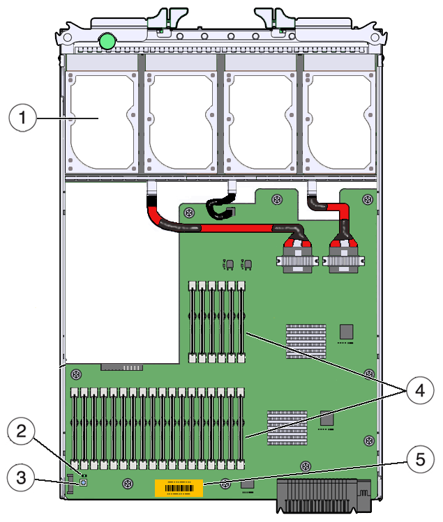 image:Graphic showing the layout of the storage module internals.