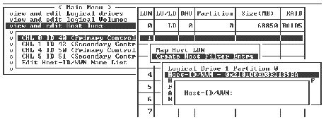 Screen capture shows the Host ID edit dialog.