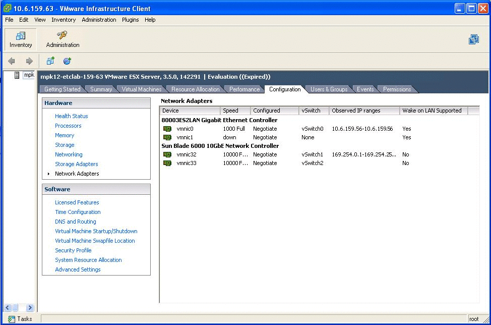 Virtual Infrastructure Client