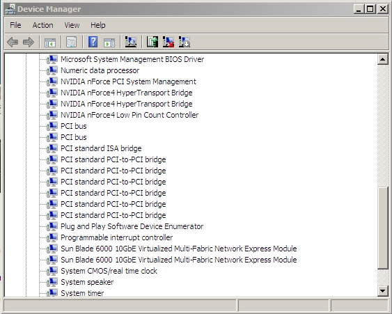 image:Graphic showing installed devices in device manager