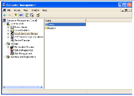 Screenshot shows s3electing the User option.