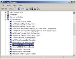 Graphic showing missing drivers in device manager.